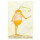 Fett-über-Nacht-Fruchtfliege Postkarte