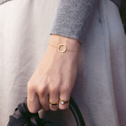 Circle | Armband | Klein | Edblad Silber