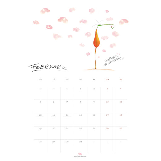 Im Jahr der Fliege 2023 | Jahreskalender | A3 Format | Die Fruchtfliege