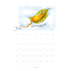Jahreskalender | Im Jahr der Fliege 2024 | A3 Format | Die Fruchtfliege