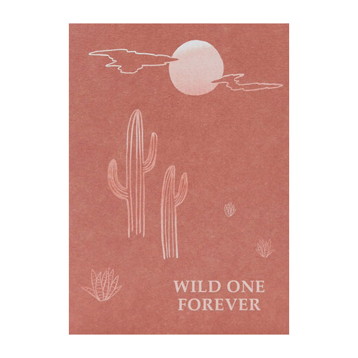 Wild One Forever | Postkarte von Anna Cosma