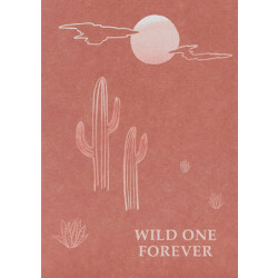 Wild One Forever | Postkarte von Anna Cosma