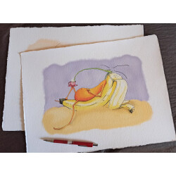 Workaholic Fruchtfliege | Fine Art Print