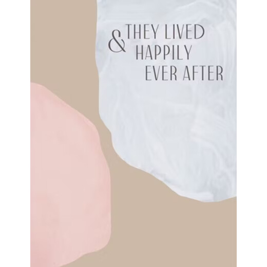 They Lived Happily | Postkarte von Anna Cosma