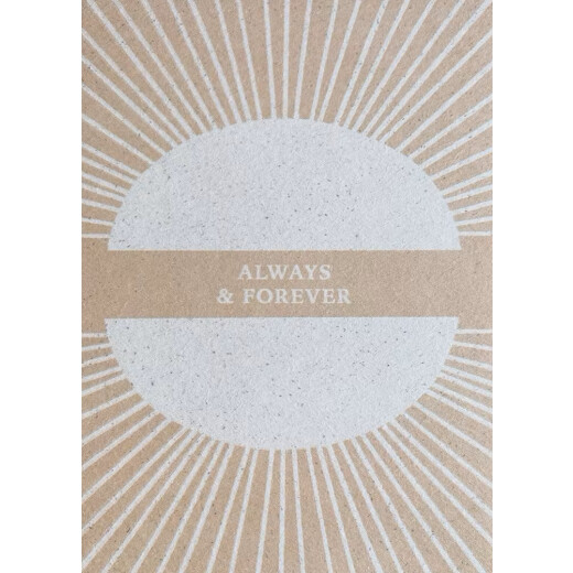 Always & Forever | Postkarte von Anna Cosma