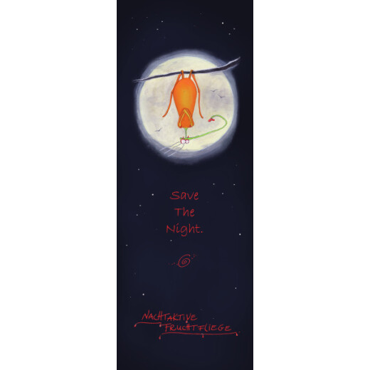 Nachtaktive Fruchtfliege | Lesezeichen