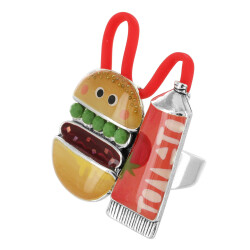 Ketchup | Fingerring | Burger & Ketchup | Taratata