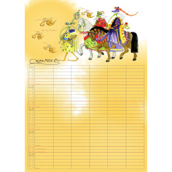 Im Jahr der Fliege 2027  Kalender A3 – witziger Familienplaner & Wandkalender mit der Fruchtfliege