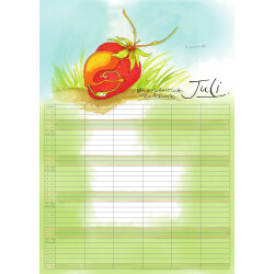 Im Jahr der Fliege 2027  Kalender A3 – witziger Familienplaner & Wandkalender mit der Fruchtfliege