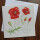 Quadratklappkarte Mohn Studien mit Umschlag – Illustration von Sabine Vittinghoff