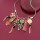 Taratata Etincelle Collier - Außergewöhnliche Kette mit Lampions