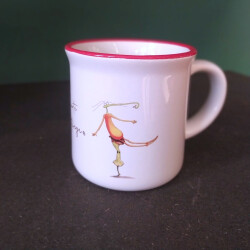 Therapierte Fruchtfliege | Keramiktasse 300 ml