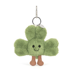 Jellycat Amuseables Siofra Shamrock Bag Charm - Glücksklee Anhänger