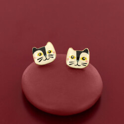 Taratata Alfred Ohrstecker - getigerte Katze