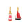 Taratata Horizon Ohrhänger Rot - Leuchtturm & Segelboot