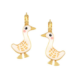 Taratata Plume Ohrhänger Vogel - poetischer Frühlingsschmuck