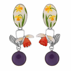 Jonquille | Ohrclips | Narzissen | Taratata