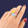 Taratata Jolie Jolie Ring - Zitrone & Pfirsich