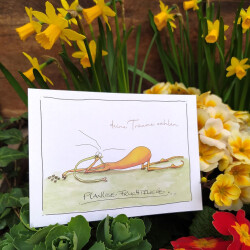 Postkarte mit Spruch - Deine Träume zählen |...