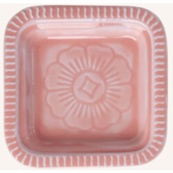 Rice Metallschale Rosa Blume – kleine Ablageschale...