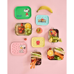 Rice Snoopy Lunchbox Gelb - Entspannter Snoopy -...