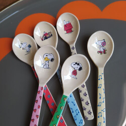 Rice Teelöffel Snoopy Print - Kleine Löffel aus...