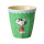 Cooler Snoopy | Melamin Becher Medium | Grün | Rice x Peanuts