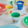 Snoopy mit Freunden | Melamin Becher Medium | Blau | Rice x Peanuts
