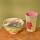 Entspannter Snoopy | Melamin Becher Gross | Hellgelb | Rice x Peanuts