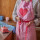 Rice Butterdose mit Herz - Keramik in Pink
