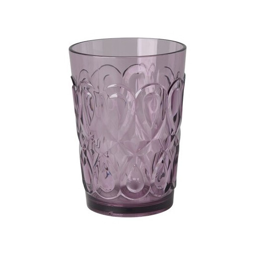 Acryl Glas | Light Plum | Rice - elegant facettiertes Glas aus lila Acryl