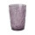 Acryl Glas | Light Plum | Rice - elegant facettiertes Glas aus lila Acryl