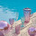 Acryl Glas | Light Plum | Rice - elegant facettiertes Glas aus lila Acryl