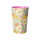 Flower Power | Melamin Becher Groß | Rice - sommerlicher Becher mit Blumenmuster