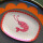 New Shrimp | Melamin Teller klein Oval | Rice - süßer Dessertteller