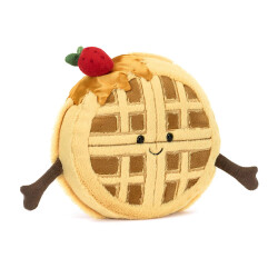 Jellycat Amuseables Rene Waffle - Süße Waffel...