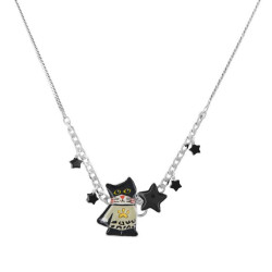 Taratata Super Miaou Kette - Superhelden Katze mit Onyx