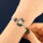 Taratata Super Miaou Armband - Super Katze mit Onyx