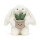 Jellycat Cream Bunny with Plant - Kuschel-Hase mit Aloe Vera