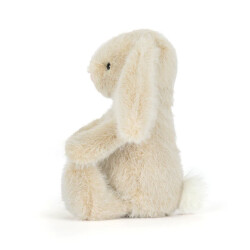 Jellycat Wheat Flufflet Bunny - Flauschiger Kuschelhase Helles Beige