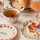 Hand Painted Flowers | Keramik Tasse | Pink | Rice