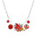 Taratata Mini Kette - süße Igel Kette in Rot mit vielen Details