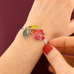 Taratata Bornéo Armband - florales Designarmband