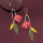 Taratata Bornéo Ohrstecker - Große elegante Blumen