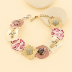 Taratata Ikat Armband Damen Ethno-Chic - Statement Sommerschmuck