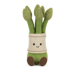 Jellycat Amuseables Asparagus - grüner Spargel als Kuscheltier