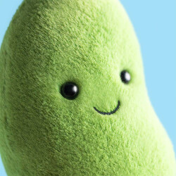 Jellycat Amuseables Soyella Edamame Bean - süße Edamame Bohne als Kuscheltier
