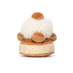 Jellycat Amuseables Mirielle St. Honoré - Kleine Sahnetorte als Kuscheltier