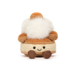 Jellycat Amuseables Mirielle St. Honoré - Kleine Sahnetorte als Kuscheltier