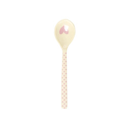 Favorite Hearts Hellrosa | Melamin Teelöffel | Rice